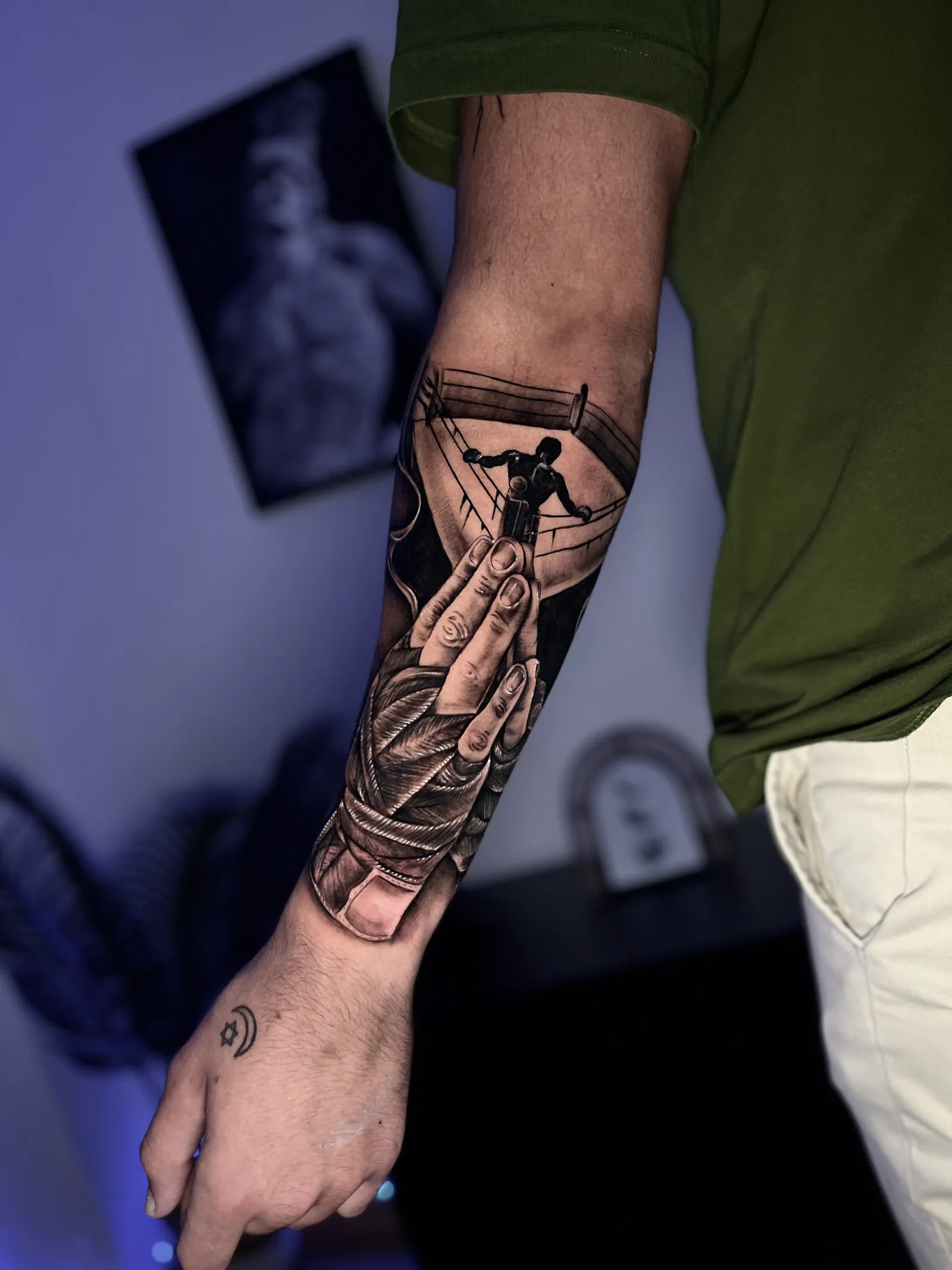 Tatuaje fine line Albacete - estudio de tatuajes
